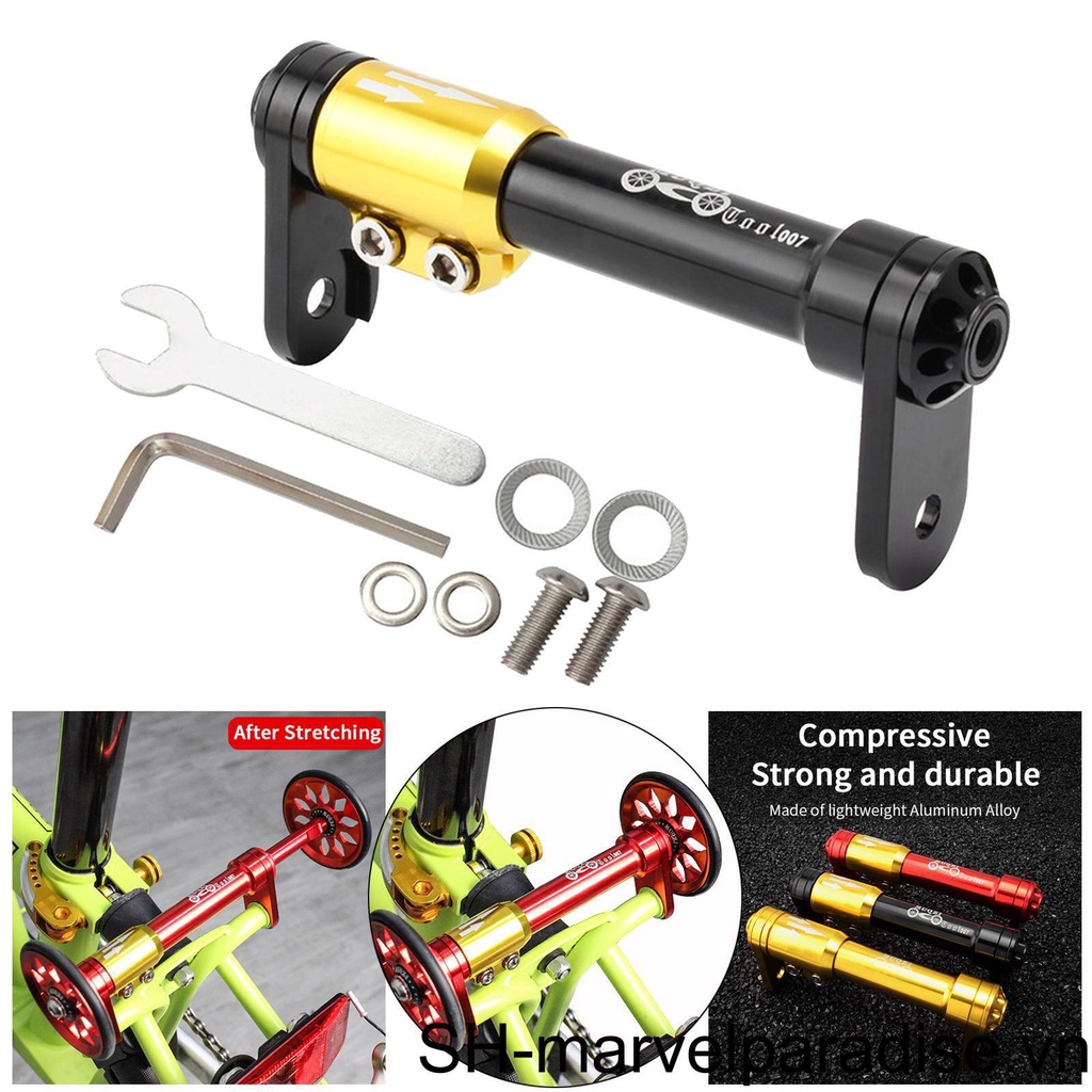 Thanh Nối Dài Bánh Xe Đạp Dễ Dàng Gấp Mở