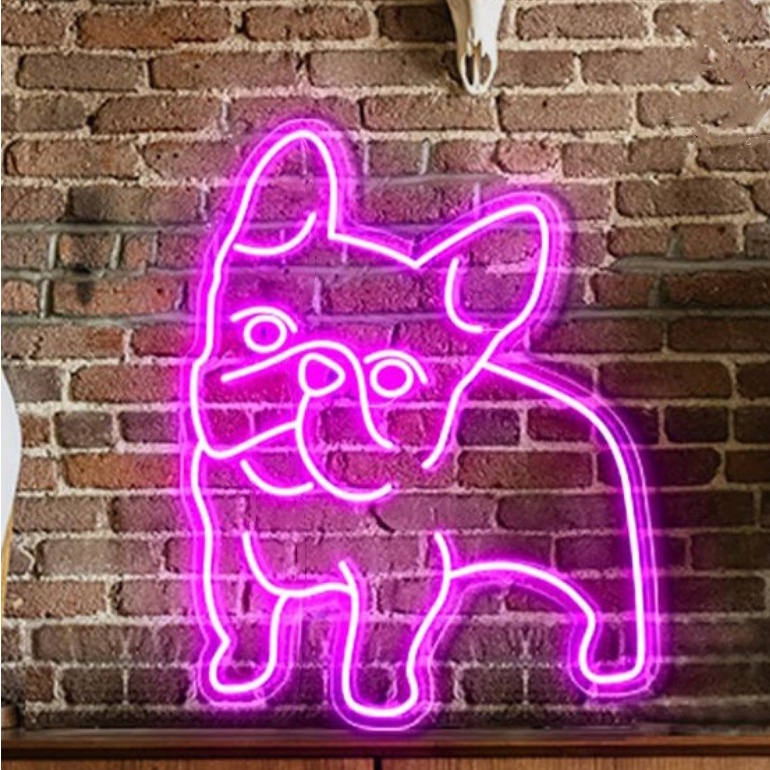 Đèn led neon Decor trang trí phòng ngủ hình thú cưng
