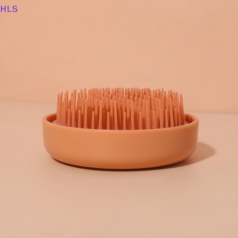 1 Lược Chải Tóc Mát Xa Da Đầu Có Gương Trang Điểm Tiện Lợi