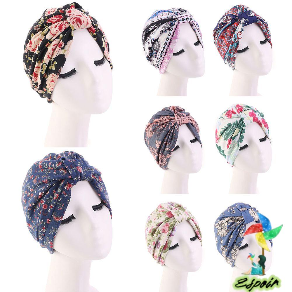 ESPO Mũ Trùm Đầu Bằng Cotton Satin Thời Trang