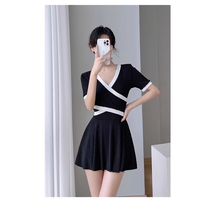 Bộ Đồ Bơi Mùa Hè Kích Thước Lớn Che Phủ Kín Đáo Cho Nữ 100kg 2023