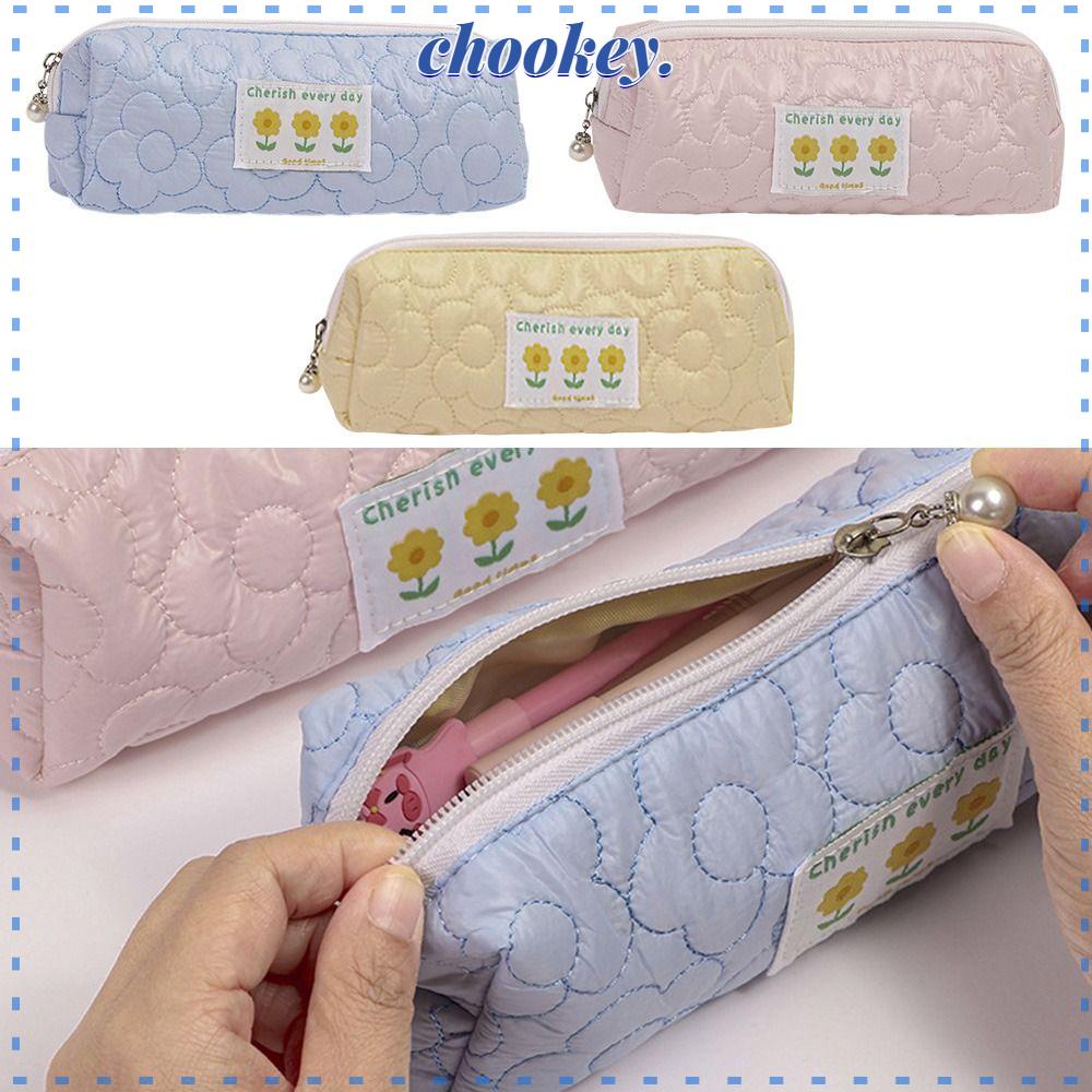 CHOOKEY Túi Đựng Bút Chì / Mỹ Phẩm Thiết Kế Sáng Tạo Tiện Dụng