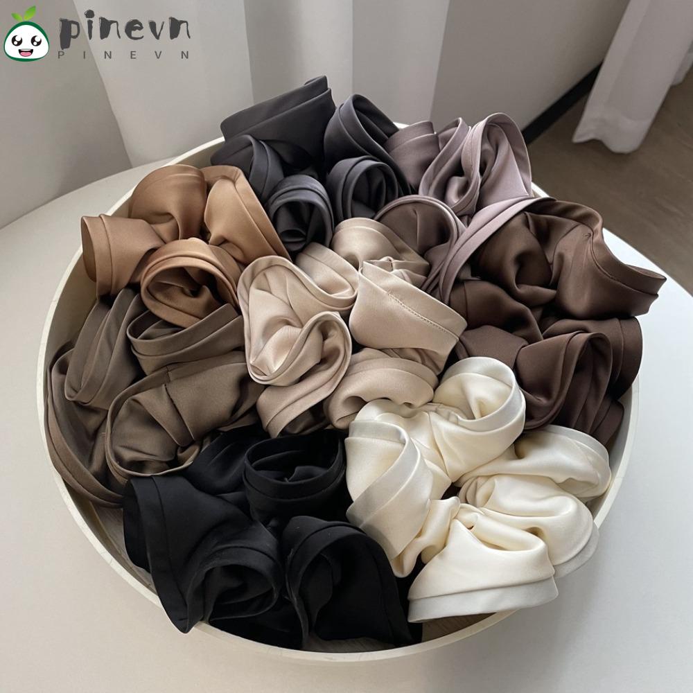 PINEVN Set 2 Dây Cột Tóc Co Giãn Thời Trang Cho Nữ Giá Đỡ