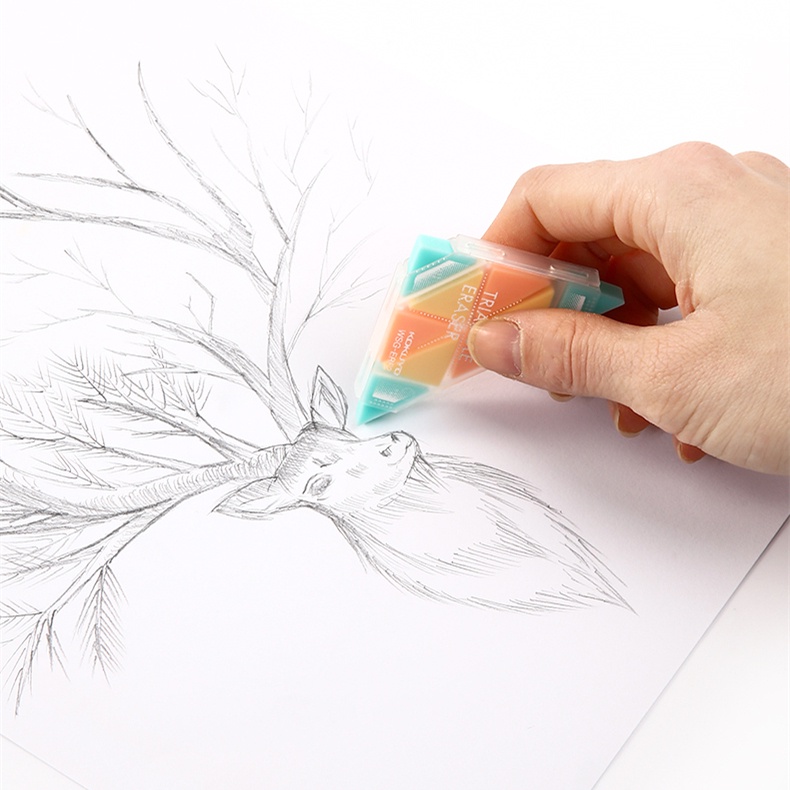 Gôm Tẩy WSG-ERF2 Hình Tam Giác Sáng Tạo