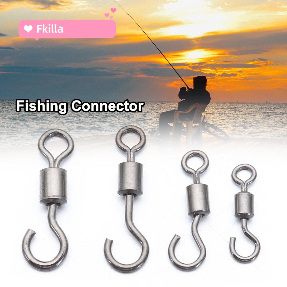 FKILLA5 Set 100 Khoen Ma Ní Hình Chữ Q Hỗ Trợ Câu Cá Chuyên Nghiệp