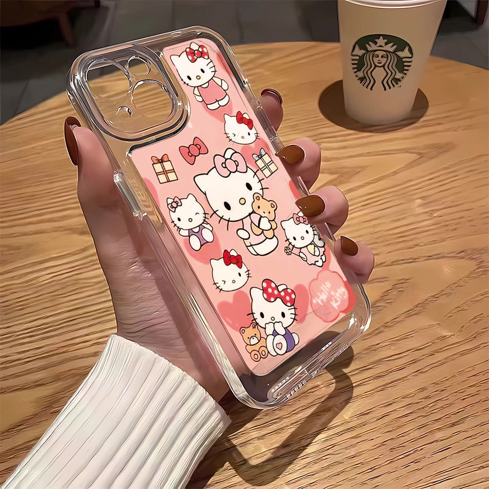 Ốp Điện Thoại Mềm In Hình Mèo kt13 Cho iPhone14Promax 78p 11 12