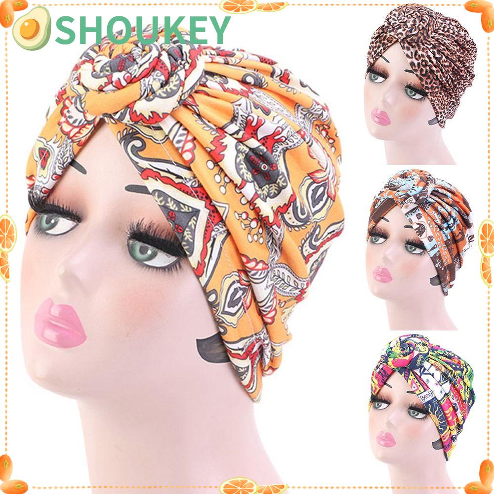 SHOUKEY Mũ Trùm Đầu Họa Tiết Hoa Thời Trang Cho Nam Nữ