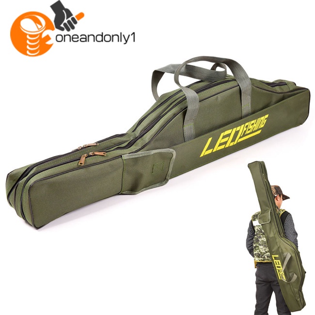 Túi Đựng Cần Câu Cá 420d Bằng Vải Oxford Chống Thấm Nước Có Thể Gấp Gọn Tiện Dụng