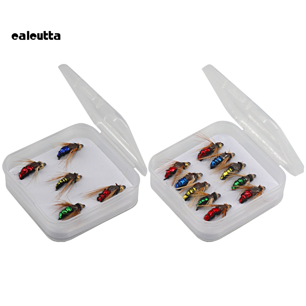 Set 5 / 10 Mồi Câu Cá Giả Có Độ Dẻo Cao Màu Sắc Tươi Sáng