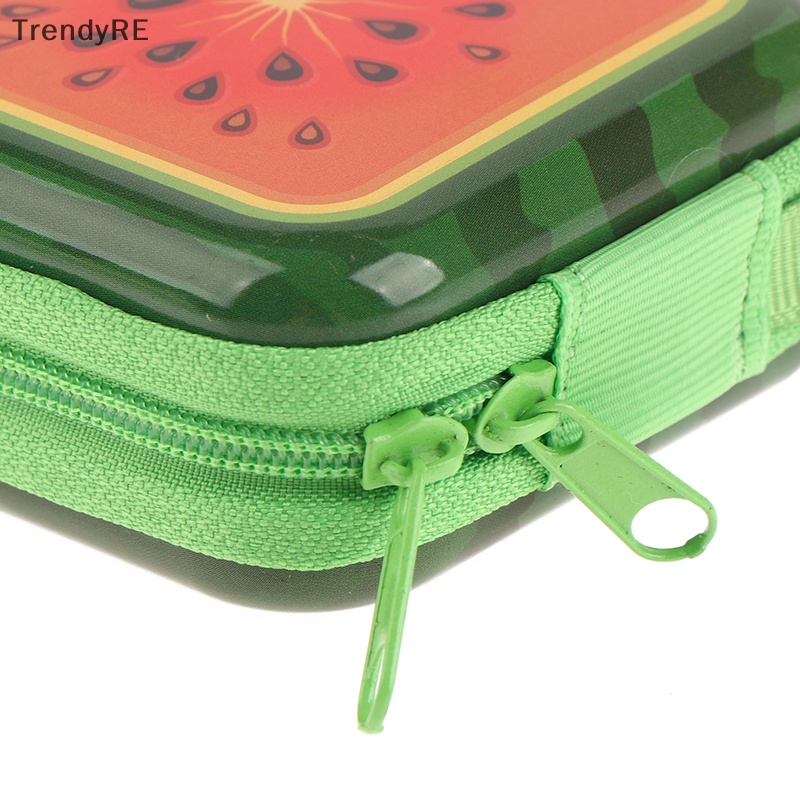 1 Ví Đựng Tiền Xu Mini Bằng Thiếc In Họa Tiết Trái Cây Hoạt Hình Dễ Thương Nhỏ Gọn Có Khóa Kéo Thời Trang Unisex