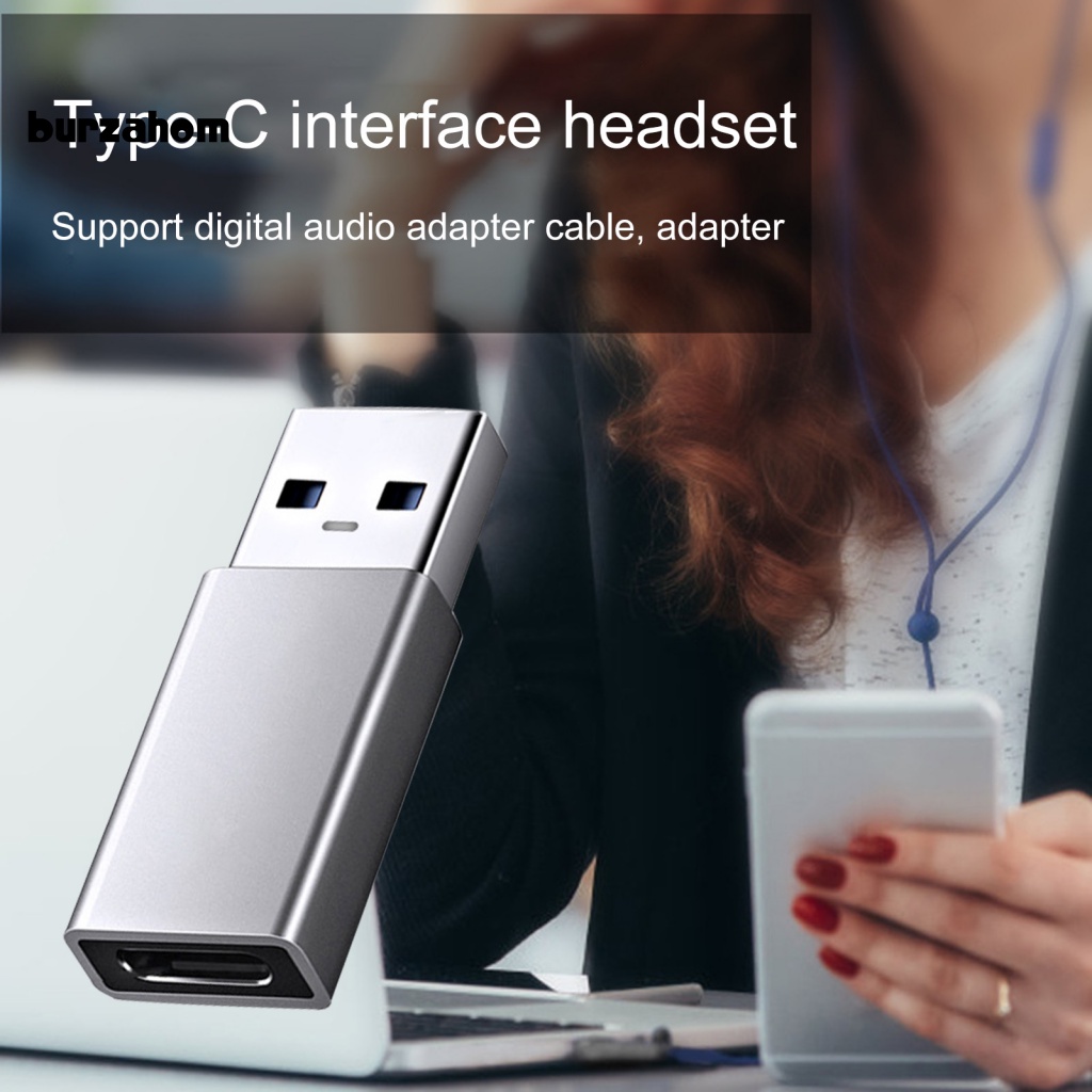 Đầu Chuyển Đổi Cổng Type-c Sang USB 30 Bằng Hợp Kim Nhôm Cho Điện Thoại