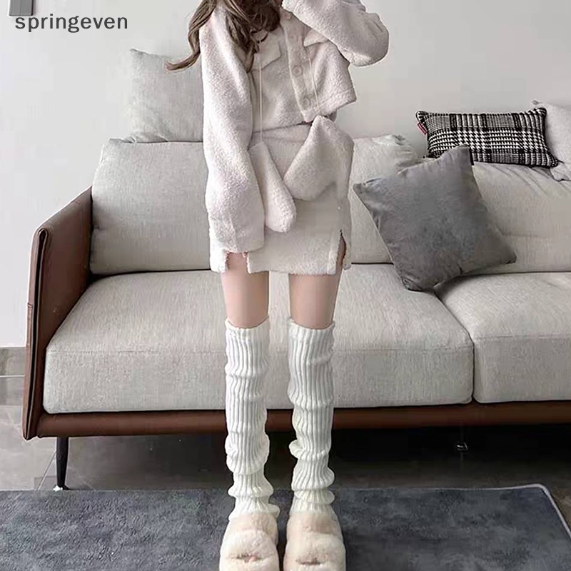 Vớ Dệt Kim Dài Y2K Giữ Ấm Chân Mùa Thu Đông Phong Cách Punk Gothic Lolita Mới Cho Nữ