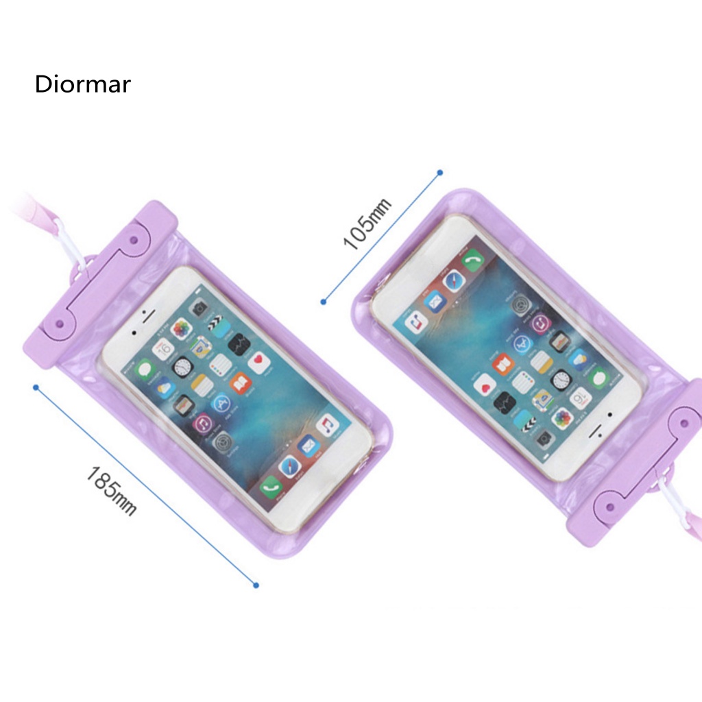 Túi Đựng Điện Thoại Trong Suốt Chống Nước Chống Rò Rỉ Kèm Dây Đeo Tiện Dụng