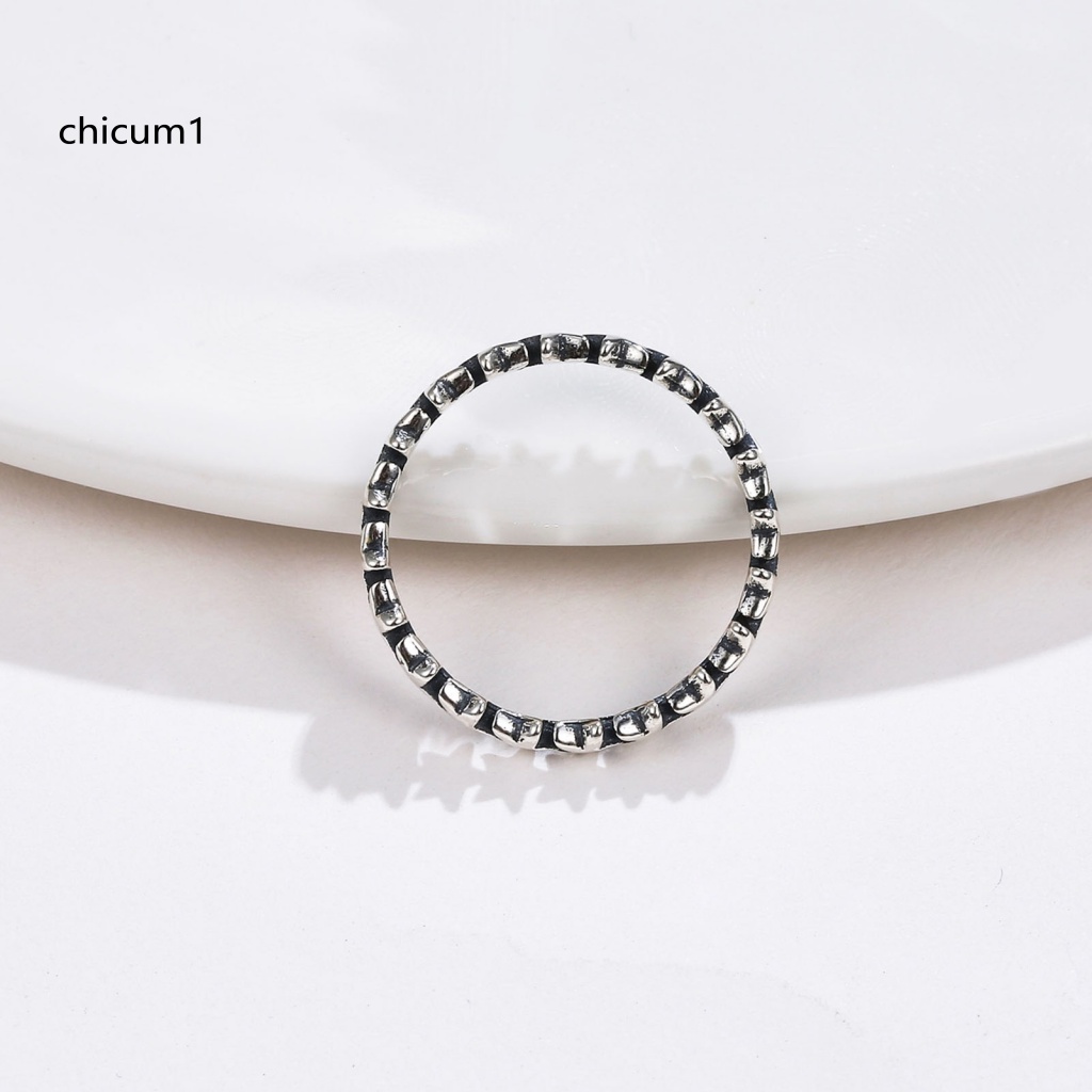 Nhẫn Mạ Bạc 925 Mặt Hình Trái Tim Cho Nữ