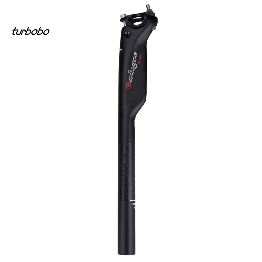 Turbobo BALUGOE Ống Yên Xe Đạp Cứng Cáp Siêu Nhẹ Kết Cấu Carbon Nhám