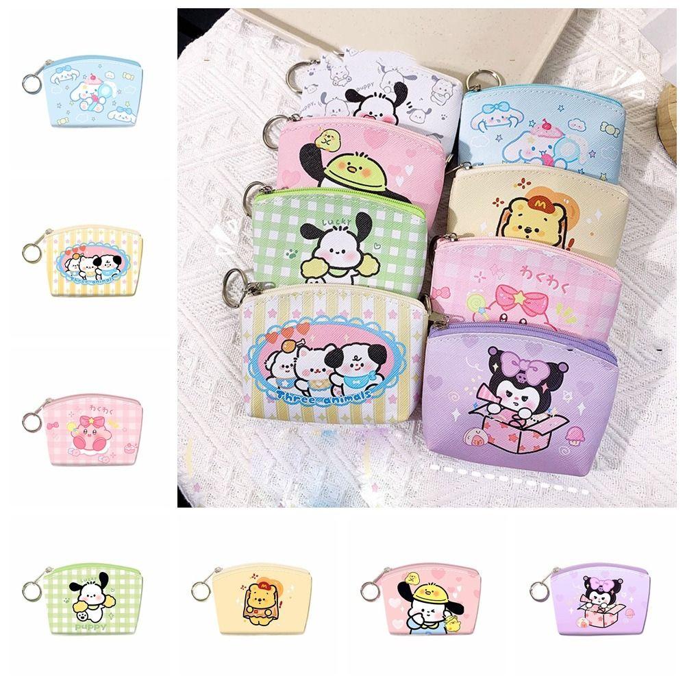 BLISS Ví Đựng Tai Nghe / Tiền Xu Mini Có Khóa Kéo Tiện Dụng Cho Học Sinh