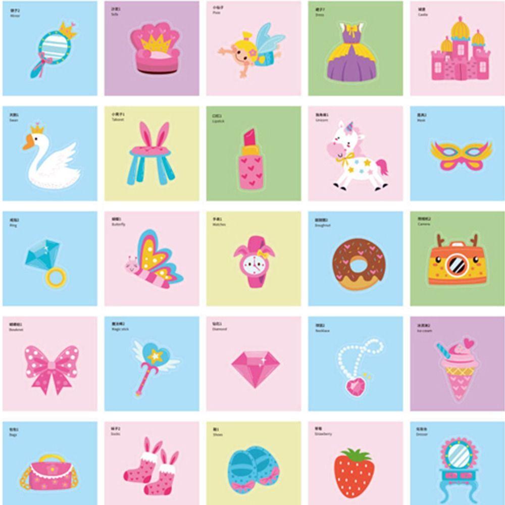 ANEMONE Set 120 Món Đồ Chơi Giấy Cắt Thủ Công DIY Kèm Kéo Cho Bé