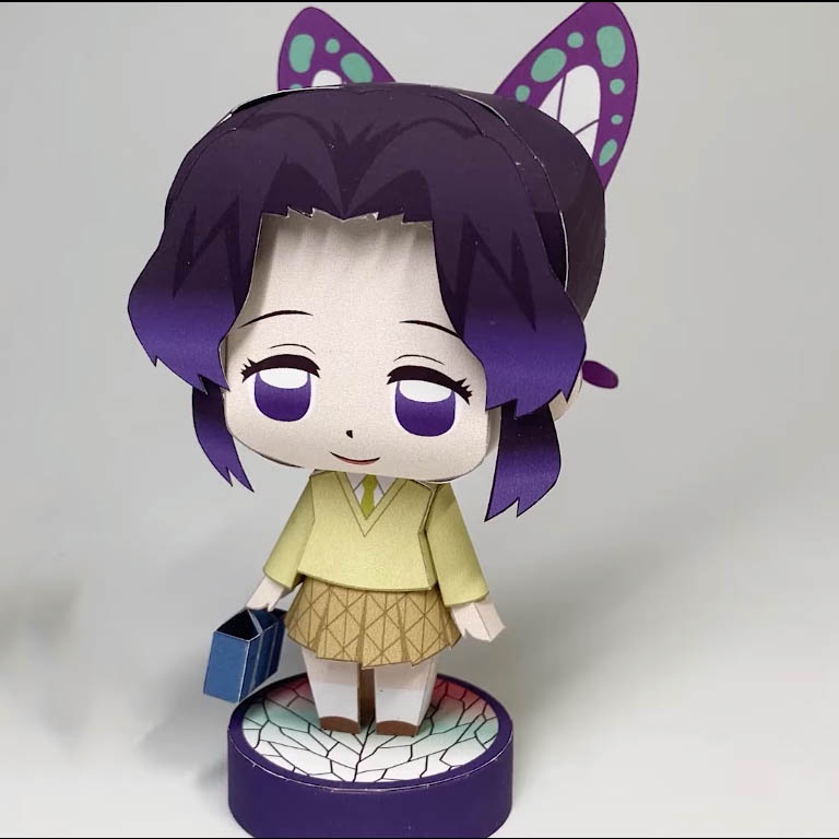 Mô hình giấy anime Kochou Shinobu Gakuen