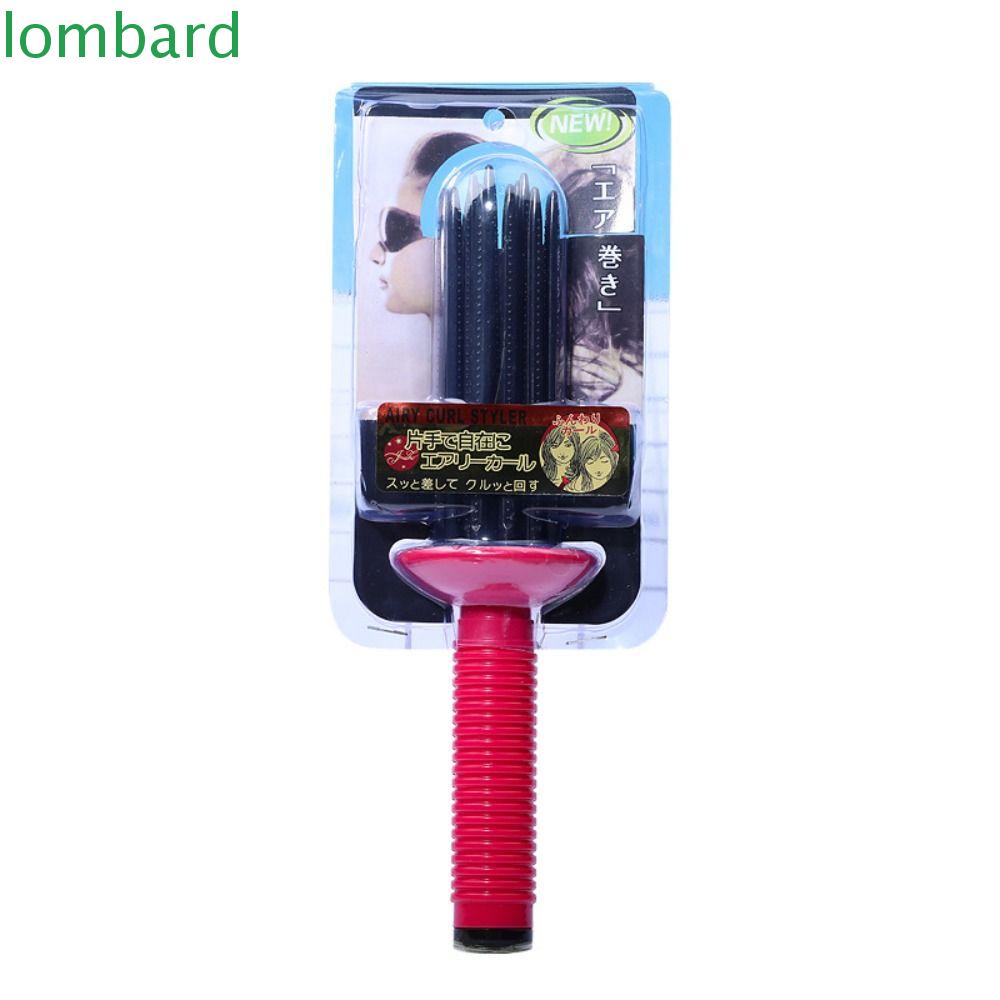 LOMBARD Lược Cuộn Bằng Nhựa Chống Trượt Bền Bỉ Dành Cho Salon Làm Tóc