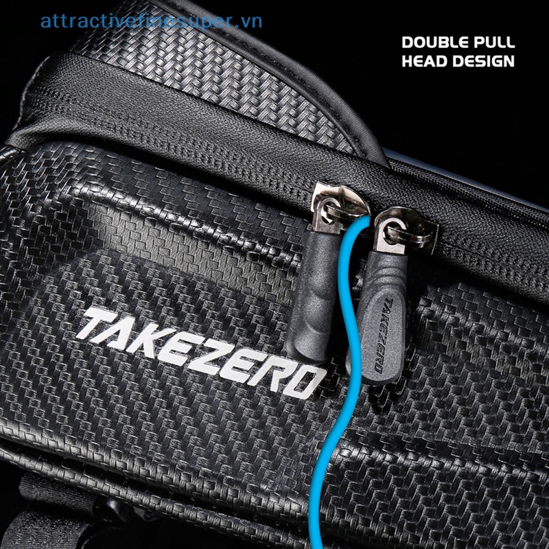 Afs Túi Đựng Điện Thoại Chống Nước Cảm Ứng Màn Hình Gắn Khung Trước Xe Đạp Leo Núi