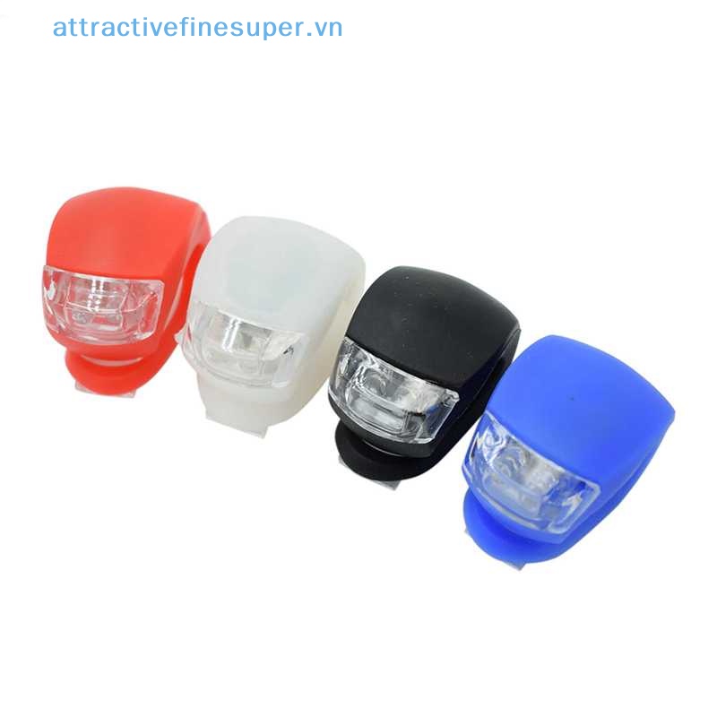 Đèn Pha LED Silicone Chống Thấm Nước Tiện Lợi Dành Cho Xe Đạp