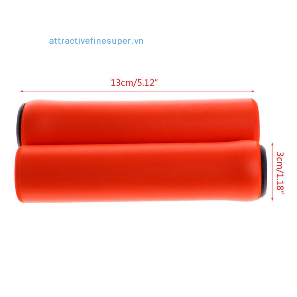 1 Cặp Vỏ Bọc Tay Lái Xe Đạp Leo Núi Bằng Silicone