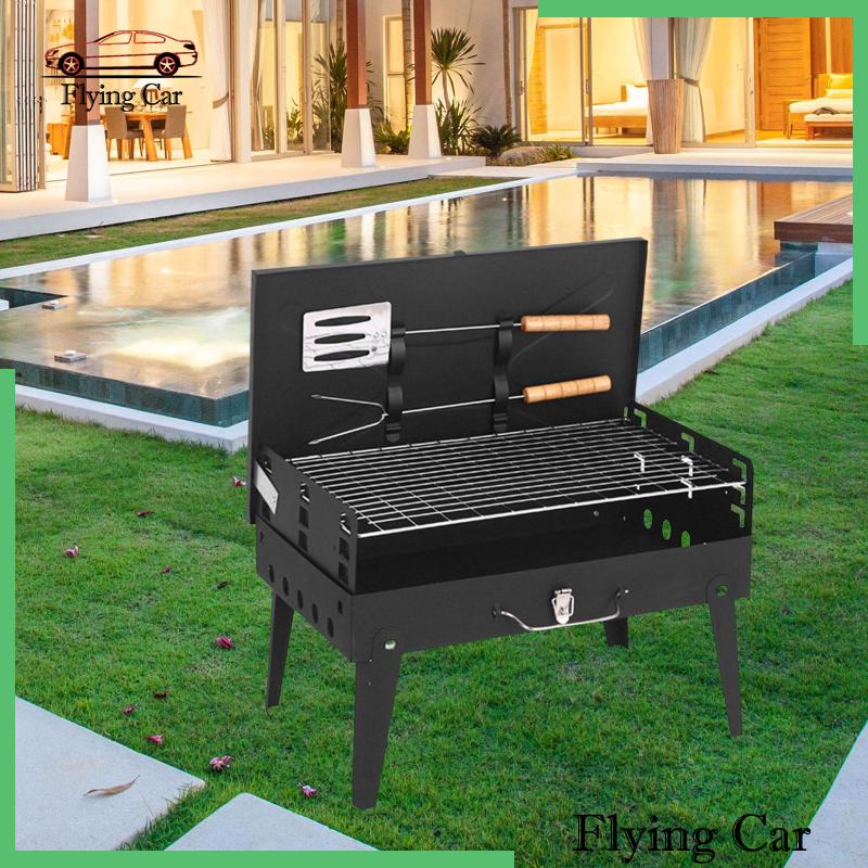Giá Đỡ Nướng BBQ Để Bàn Có Thể Gấp Gọn Tiện Dụng Mang Theo Du Lịch Cắm Trại