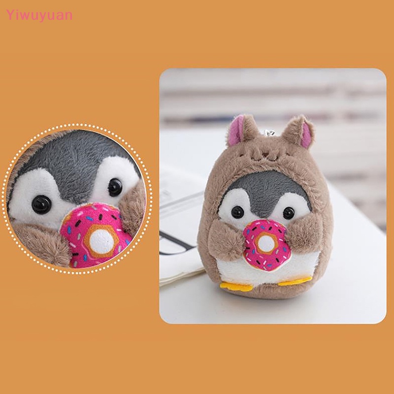 1 Móc Khóa Hình Chim Cánh Cụt Nhồi Bông Đáng Yêu Mới