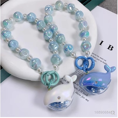 Yyds Phụ Kiện Móc Khóa Vòng Tay Cá Voi Khi Chạy Đến Bạn Mặt Dây Chuyền Ba Lô