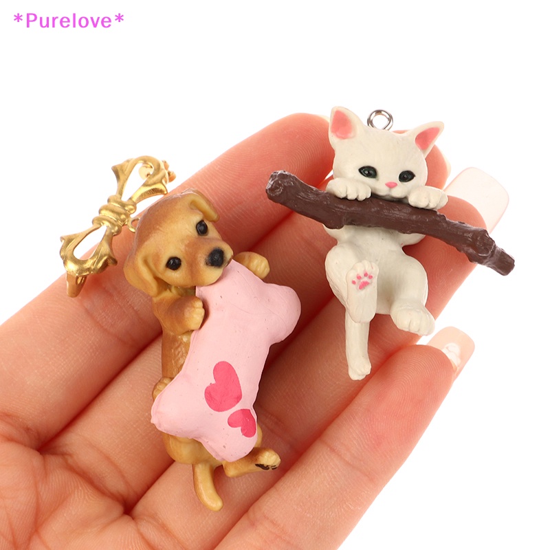 1 Trâm Cài Áo Hình Chó Mèo 3D Dễ Thương Mới