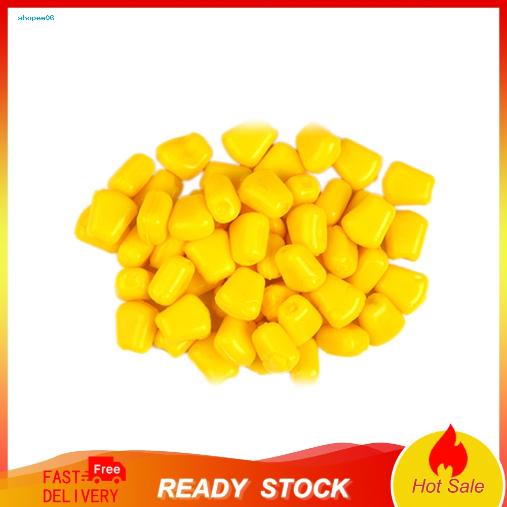Set 100 Mồi Giả Nhử Cá Hình Hạt Bắp Chất Lượng Cao