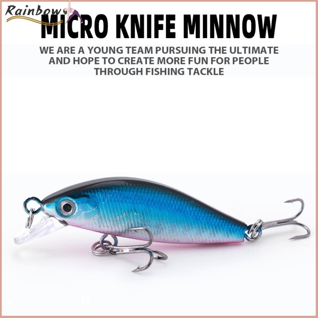 Mồi Giả Câu Cá Nhựa Cứng 4.5g 52mm