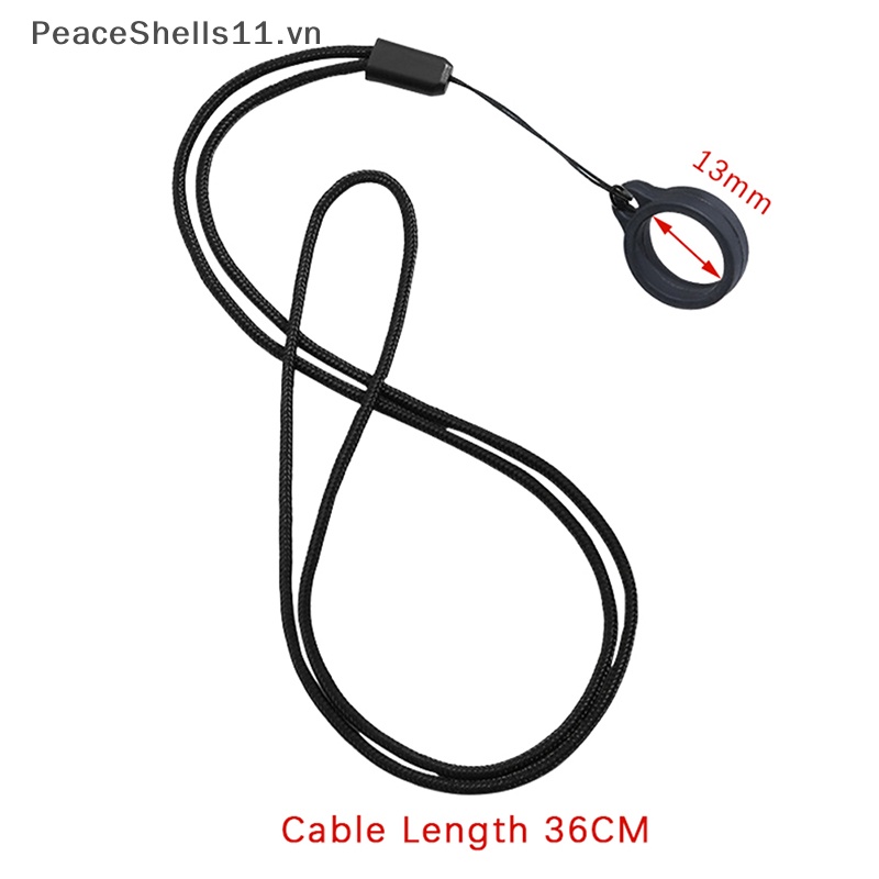 Set 1 / 4 Dây Silicone Đeo Cổ Chống Trượt Đường Kính 13mm Có Thể Điều Chỉnh