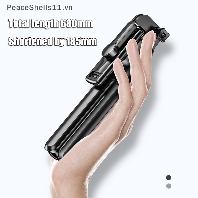 Gậy Tự Sướng Bluetooth Không Dây Có Chân Tripod Ngang