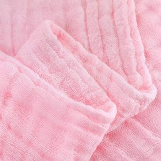 Khăn đa năng 6 lớp nhăn màu kích thước siêu thấm hút Jubon