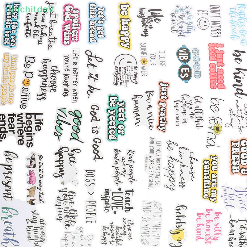 [TinchitdeV] 50 Miếng Dán Câu Trích Dẫn Tiếng Anh Cho Laptop Máy Tính