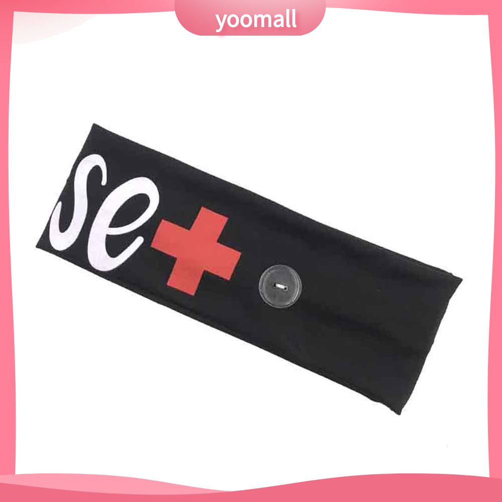 Băng Đô Cài Tóc Co Giãn Mềm Mại Hỗ Trợ Tập Yoga / Chạy Bộ