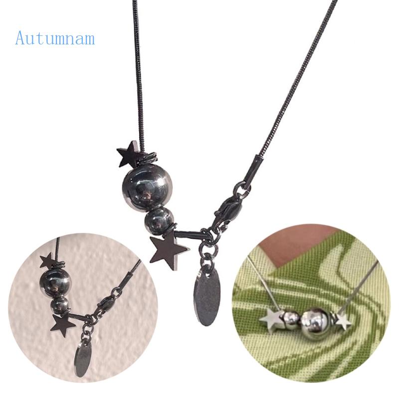 Vòng Cổ Choker Bằng Thép Titan Mạ Vàng Y2k Thời Trang Cho Nữ