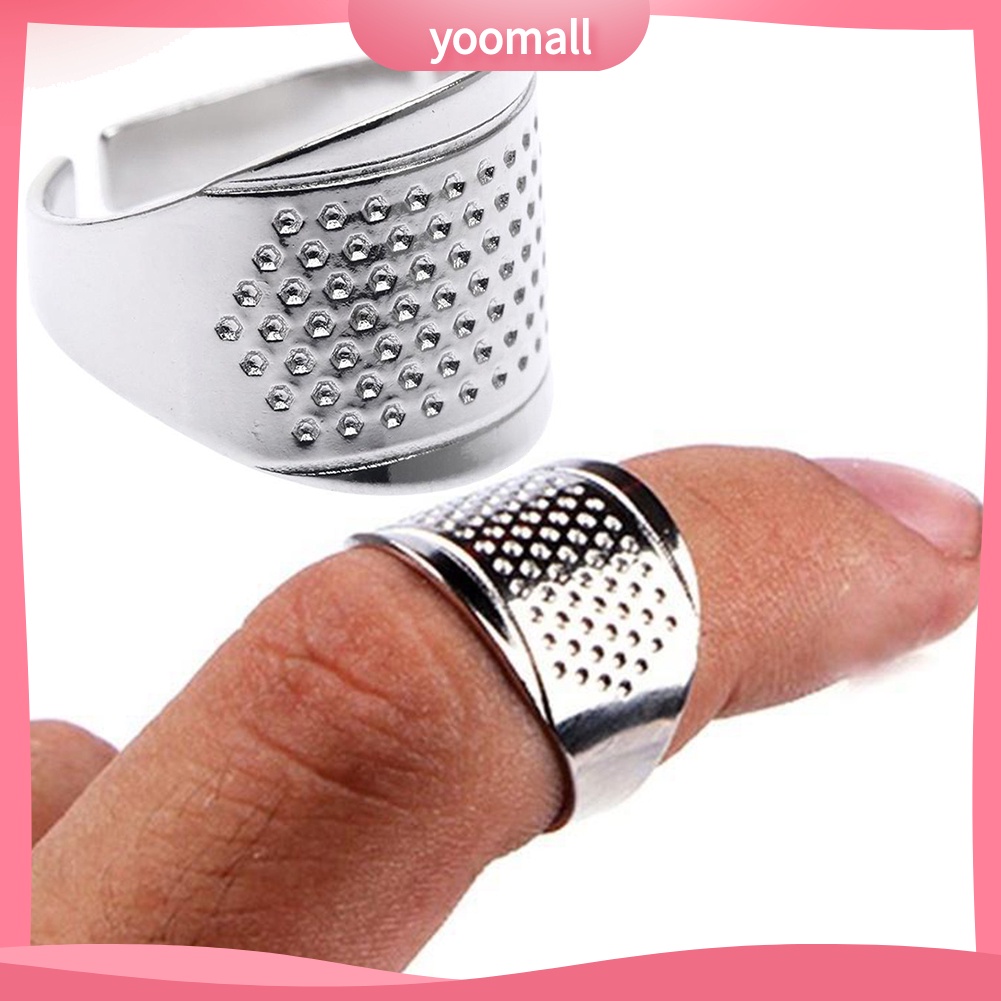 [YM] Dụng Cụ Bảo Vệ Ngón Tay Có Thể Điều Chỉnh Dùng Trong May Vá DIY