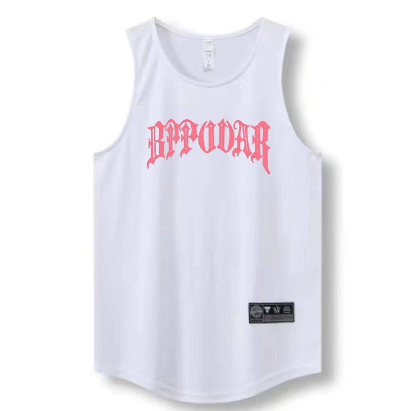 New American Style Training Vest Quick-Drying Shooting Sleeveless Sports Vest Loose Breathable Running Fitness Waistcoat Top VXWv