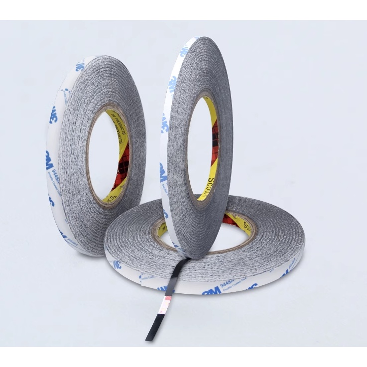 Băng keo 2 mặt 3M màu đen siêu dính dùng dán màn điện thoại, laptop