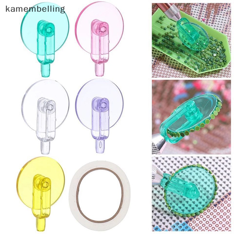 Kamembelling Set 3 Bút Đính Đá 5D Nhiều Màu Sắc Dễ Sử Dụng