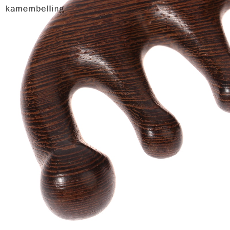 1 Lược Gỗ Chống Tĩnh Điện Mát Xa Da Mặt Đa Năng