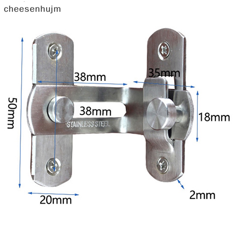 Chốt Cửa Trượt Bằng Thép Không Gỉ Tiện Dụng Chất Lượng Cao