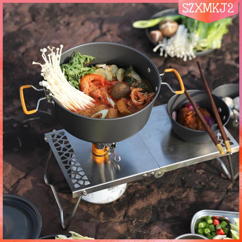 Bộ Dụng Cụ Nấu Ăn Chống Dính Tiện Lợi Khi Đi Du Lịch