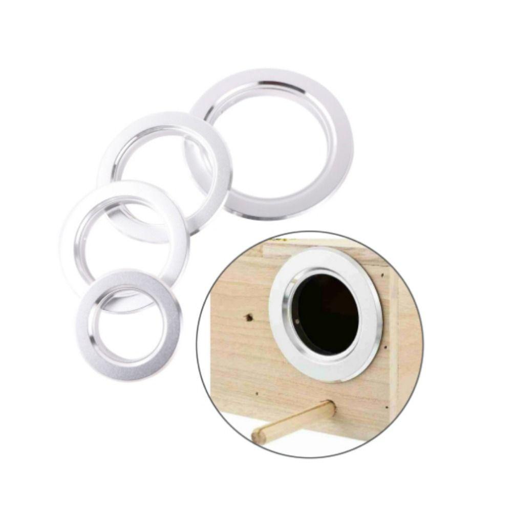 Tổ Chim Hình Tròn Bằng Nhôm Chống Cắn Siêu Bền Tiện Dụng Cho Chim / Hamster