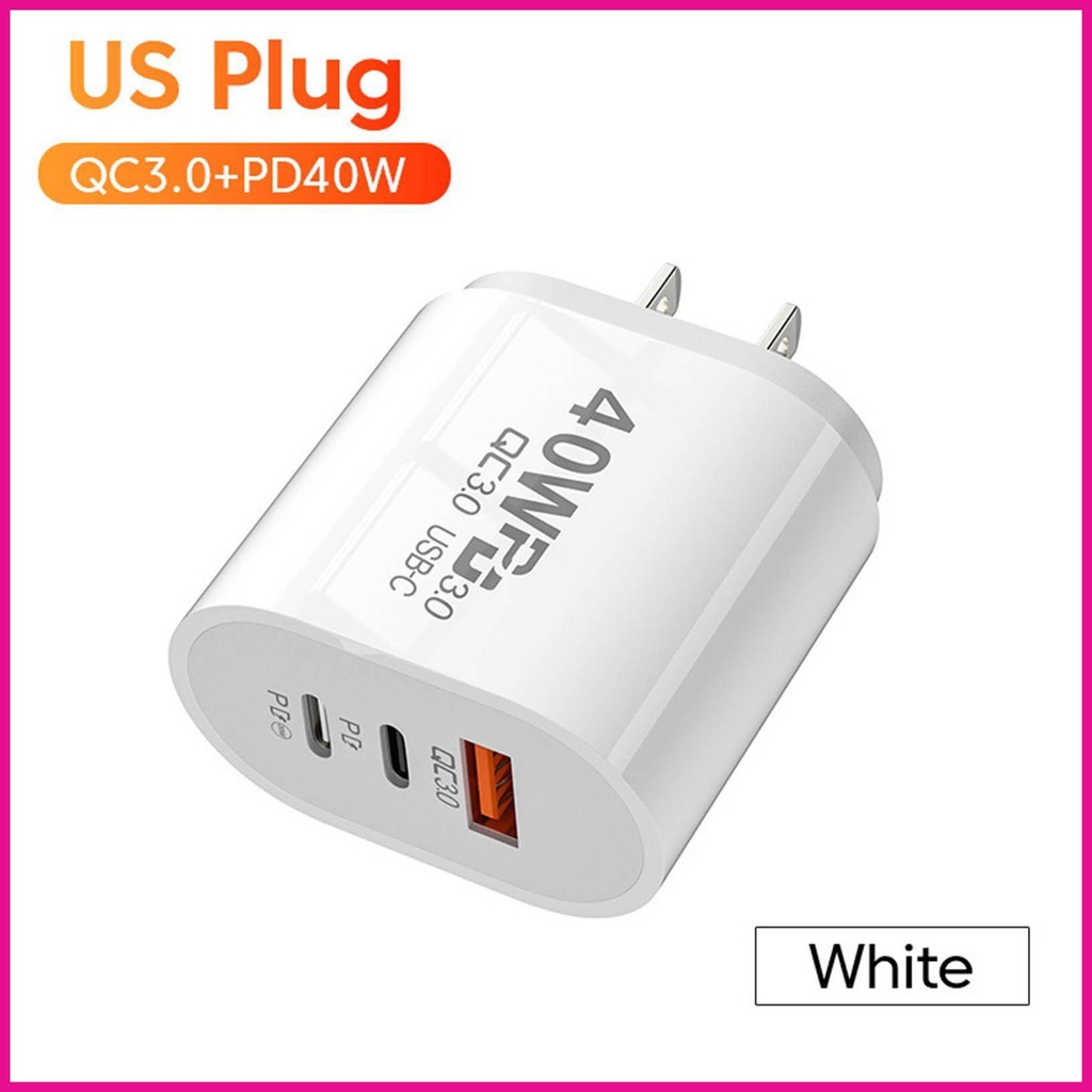 Trạm Sạc Nhanh 40W USB PD Chuyên Dụng Cho Laptop
