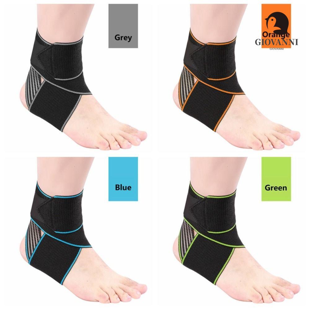 Giovanni Băng Bảo Vệ Mắt Cá Chân Bằng Nylon Co Giãn Thoáng Khí Thoải Mái Có Thể Điều Chỉnh Hỗ Trợ Luyện Tập Thể Thao Ngoài Trời