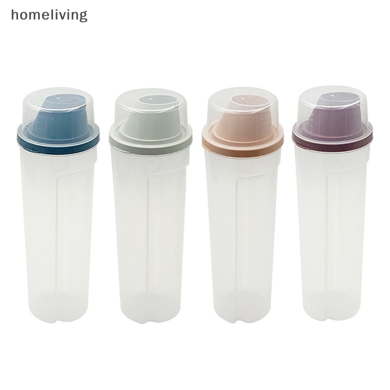 Hộp Nhựa Đựng Ngũ Cốc / Thực Phẩm Trong Suốt Chống Rò Rỉ Có Thể Tháo Rời Tiện Dụng Cho Nhà Bếp