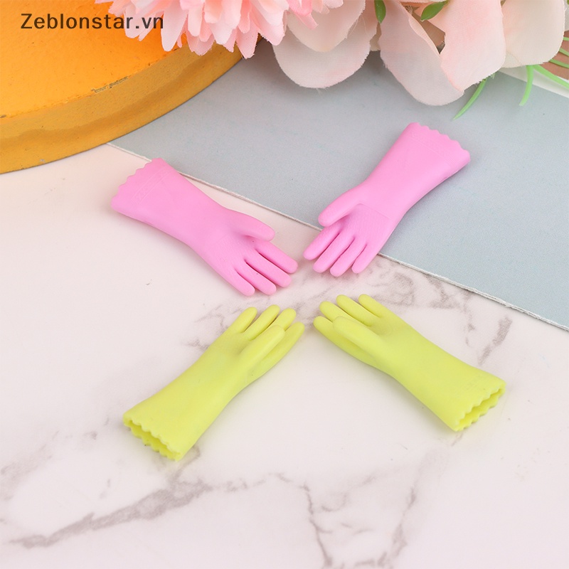 1 Cặp Găng Tay Làm Bánh Tỉ Lệ 1: 6 Dành Cho Nhà Búp Bê